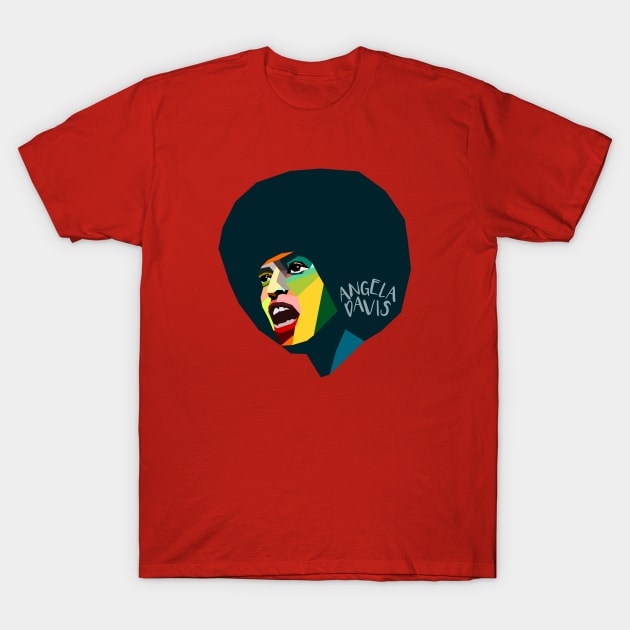 Angela Davis T-Shirt by Gilisuci